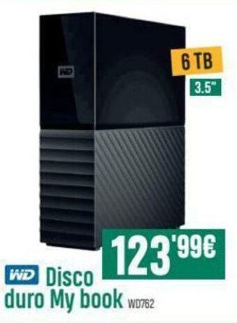 PCBox WD Disco duro My Book oferta