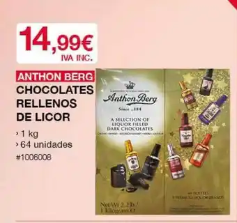 Costco Anthon Berg Chocolates Rellenos De Licor oferta