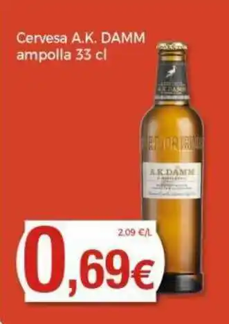Keisy Cervesa A.k. Damm Ampolla 36cl oferta