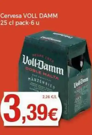 Keisy Cervesa Voll Damm 25cl oferta