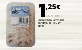 Supermercados Lupa Champiñón Laminado 250gr oferta