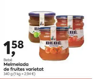 Suma Supermercados Bebé Melmelada De Fruites 340g oferta