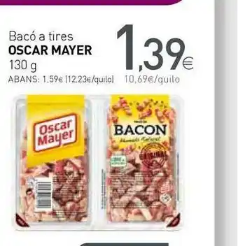 Condis Bacó A Tires Oscar Mayer 130g oferta