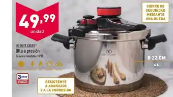 ALDI Infinity Chefs Olla A Presión oferta