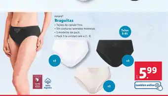 Lidl Braguitas oferta