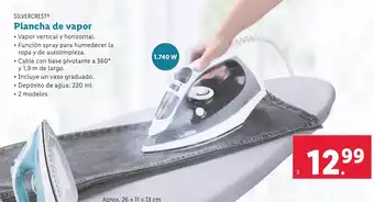 Lidl Plancha de vapor oferta