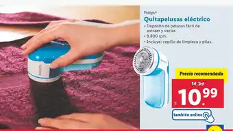 Lidl Quitapelusas eléctrico oferta