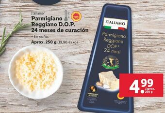 Queso parmesano italiamo