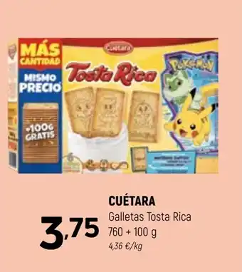 Coviran CUÉTARA Galletas Tosta Rica oferta
