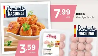 Coviran ALDELIS Albondigas de pollo oferta