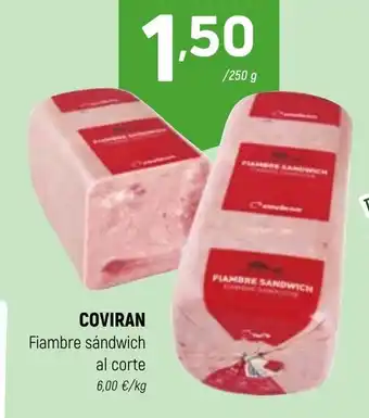 Coviran COVIRAN Fiambre sándwich oferta