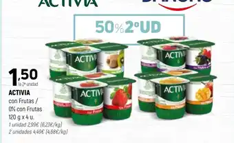 Coviran ACTIVIA con Frutas / 0% con Frutas oferta