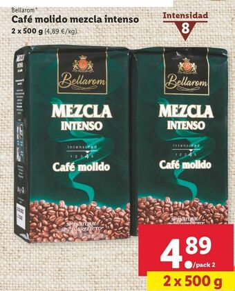 Lidl Café molido bellarom oferta