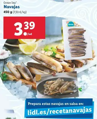 Lidl Navajas ocean sea oferta