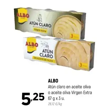 Coviran ALBO Atún claro en aceite oliva oferta