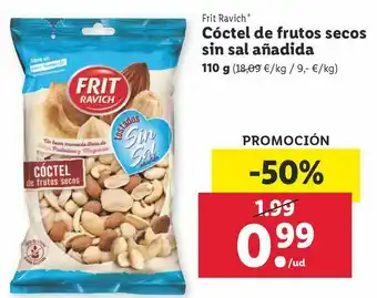 Cóctel de frutos secos frit ravich