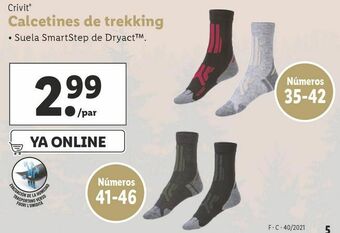 Lidl Calcetines crivit oferta