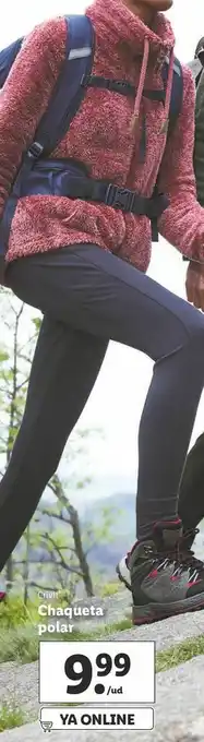 Lidl Chaqueta polar trekking crivit oferta