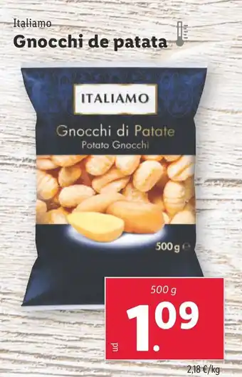 Lidl Gnocchi de patata oferta