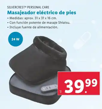 Lidl Masajeador eléctrico de pies oferta