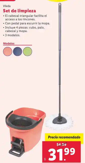 Lidl Set de limpieza oferta