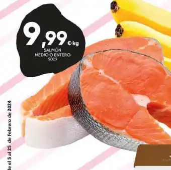 Family Cash SALMÓN MEDIO O ENTERO 5023 oferta