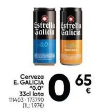 Family Cash Cerveza E. GALICIA oferta