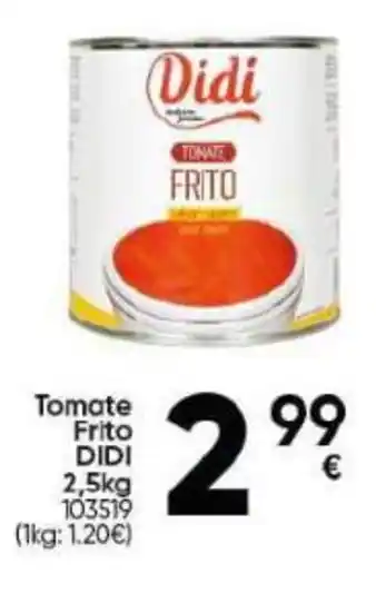 Family Cash Tomate Frito DIDI 2,5kg oferta