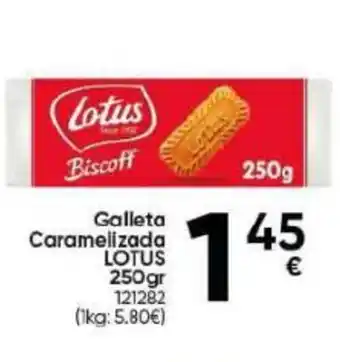 Family Cash Galleta Caramelizada LOTUS 250gr oferta