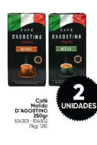 Family Cash Café Molido D'AGOSTINO oferta