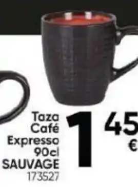 Family Cash Taza Café Expresso 90cl SAUVAGE 173527 oferta