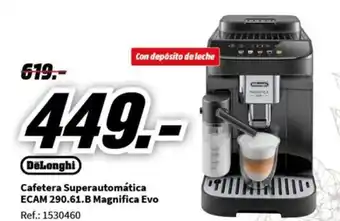 MediaMarkt Cafetera Superautomática ECAM 290.61.B Magnifica Evo oferta