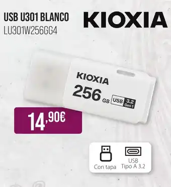 MR Micro USB U301 BLANCO LU301W256GG4 oferta