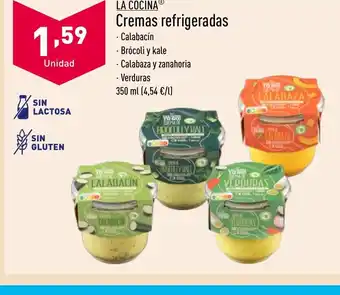 ALDI LA COCINA Cremas refrigeradas oferta