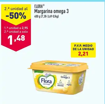 ALDI Margarina omega 3 oferta