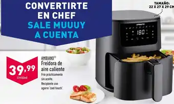 ALDI AMBIANOⓇ Freidora de aire caliente oferta