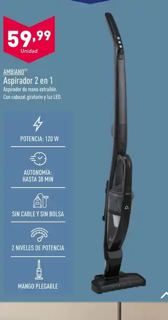 ALDI Aspirador 2 en 1 oferta
