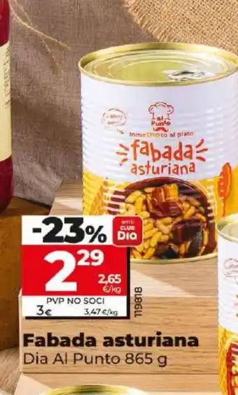 Dia Fabada asturiana oferta