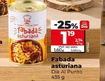 Dia Fabada asturiana oferta