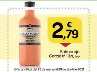 Supermercados El Jamón García Millán Salmorejo Fresco, litro oferta
