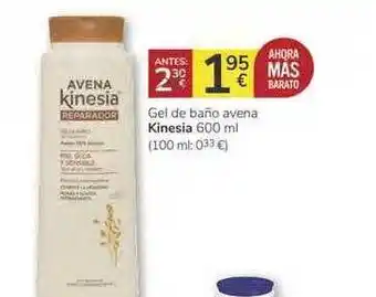Consum Avena Kinesia Gel De Baño 600ml oferta