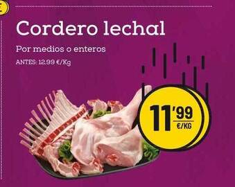 AhorraMas Cordero Lechal oferta