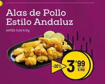 AhorraMas Alas De Pollo Estilo Andaluz oferta