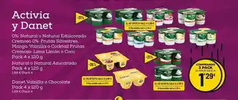 Activia Y Danet 4 x 120g