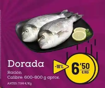 AhorraMas Dorada 600-800g oferta