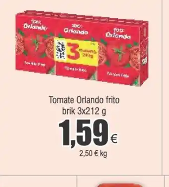 FROIZ Tomate Orlando frito brik 3x212 g oferta