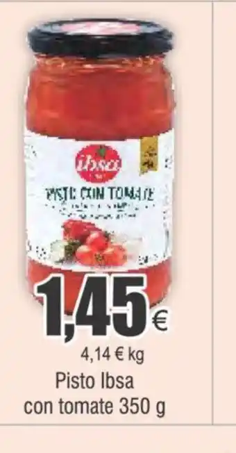FROIZ Pisto Ibsa con tomate 350 g oferta