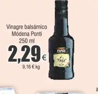 FROIZ Vinagre balsámico Módena Ponti 250 ml oferta