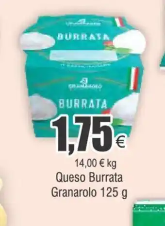 FROIZ Queso Burrata Granarolo 125 g oferta