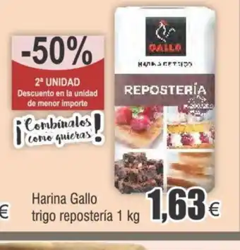 FROIZ Harina Gallo trigo repostería 1 kg oferta